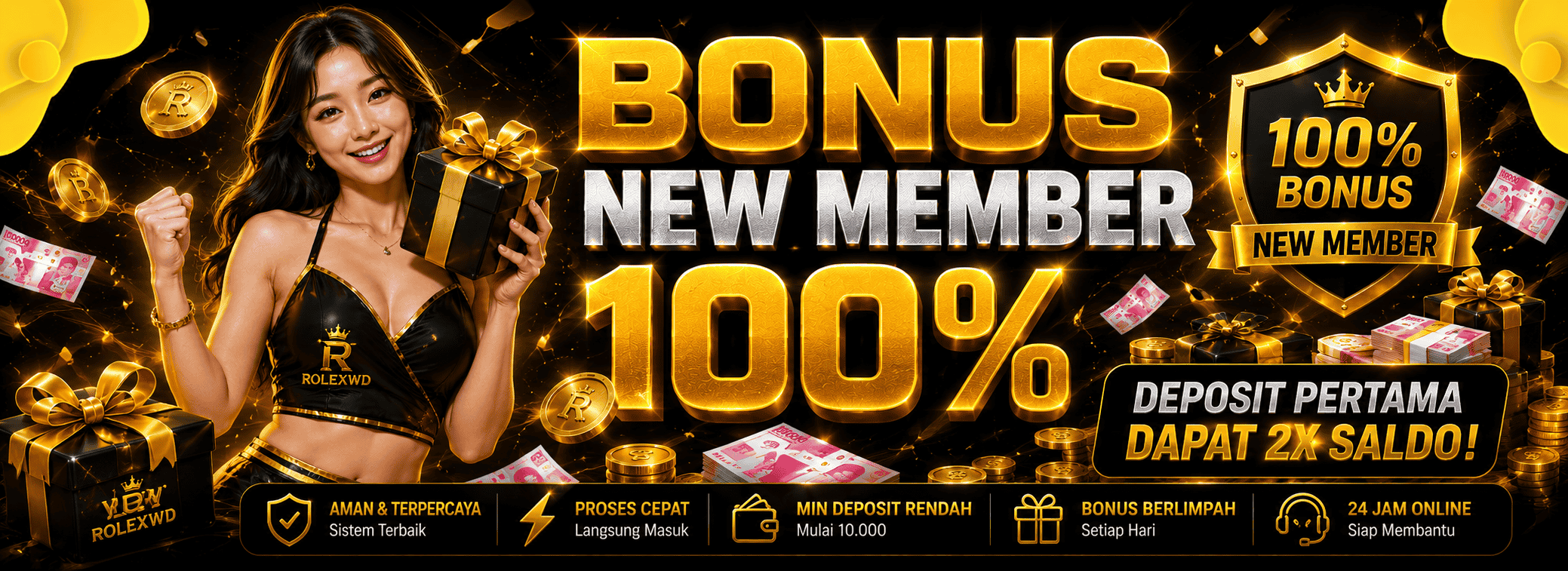 Welcome Bonus 100%