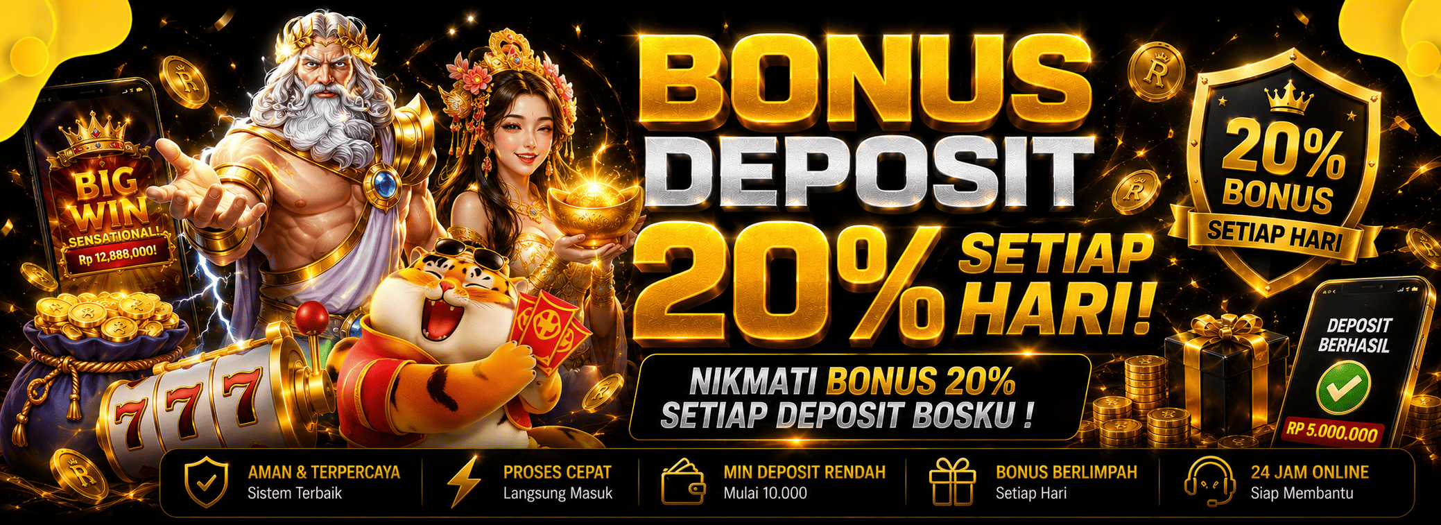 Bonus Harian 20%